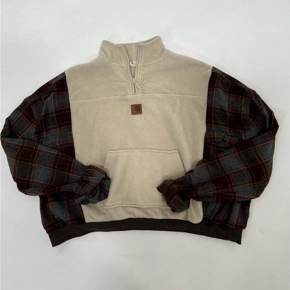 Reworked Carhartt 3/4 pullover